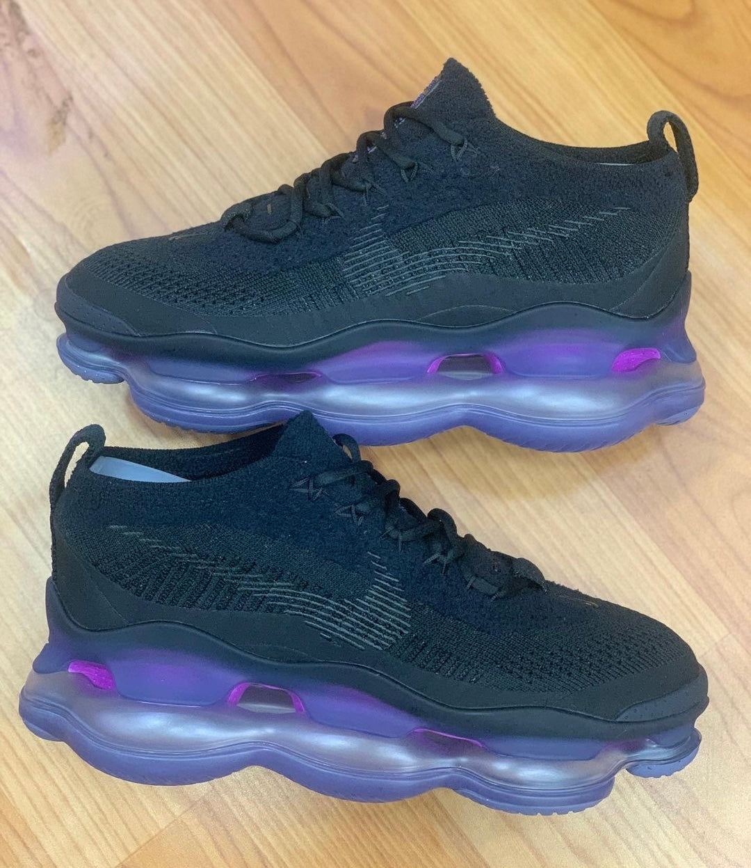 Tênis Air Max Scorpion Flyknit 'Black Purple'