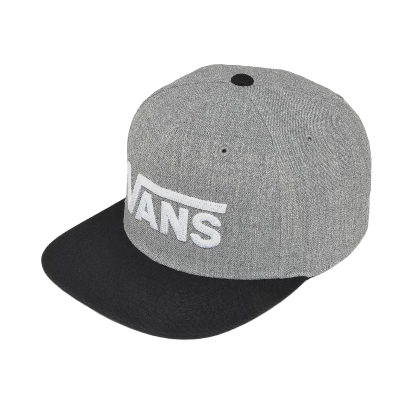 Bone Aba Reta Vans V II Snapback Heather Grey Cinza