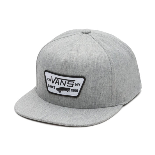 Boné Aba Reta Vans Full Patch Snapback Heather Grey