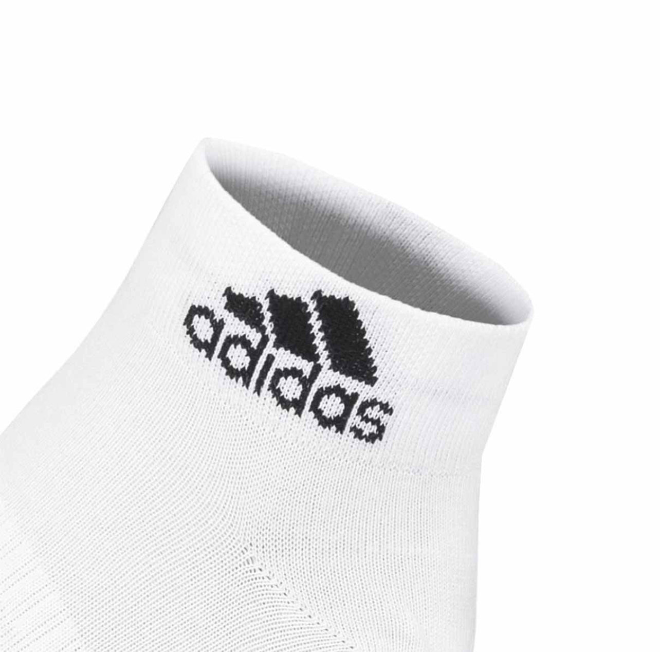 Kit Meias Adidas Cano Médio c/ 3 Pares