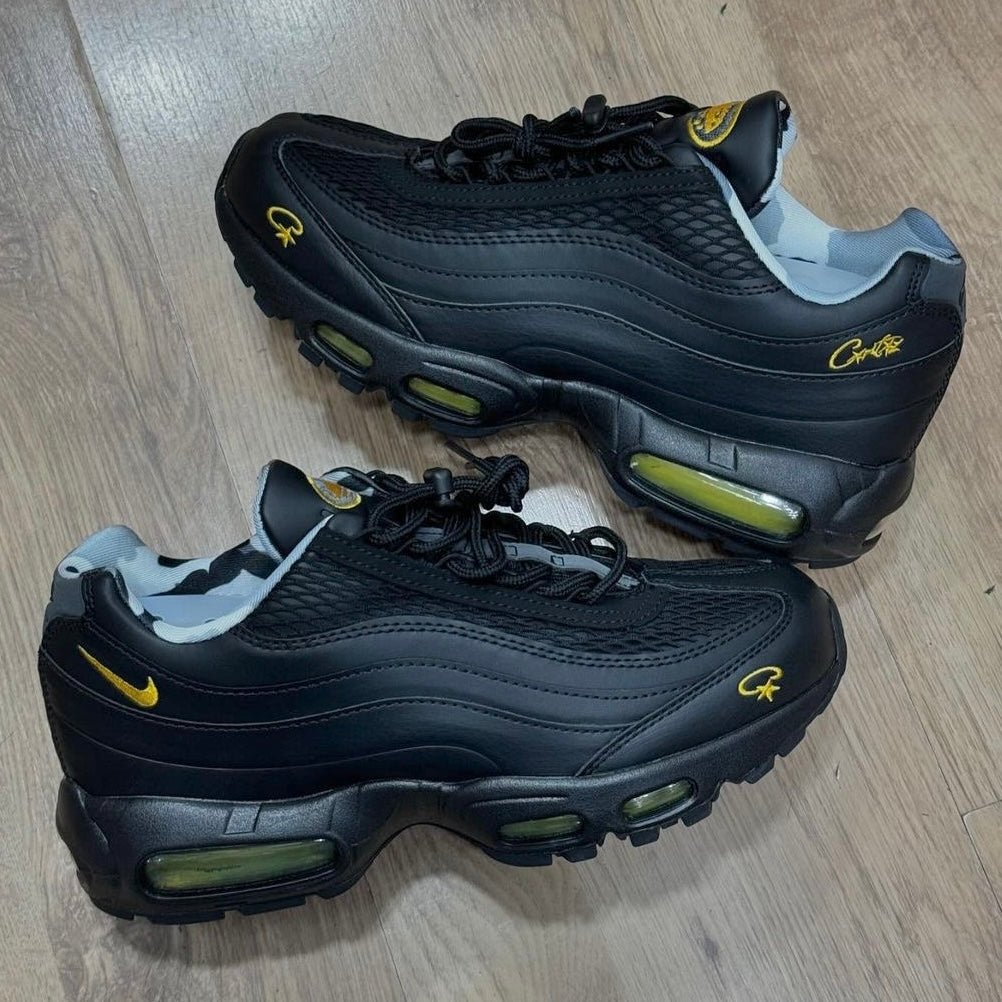 Tênis Air Max 95 Corteiz 'Black Tour Yellow'