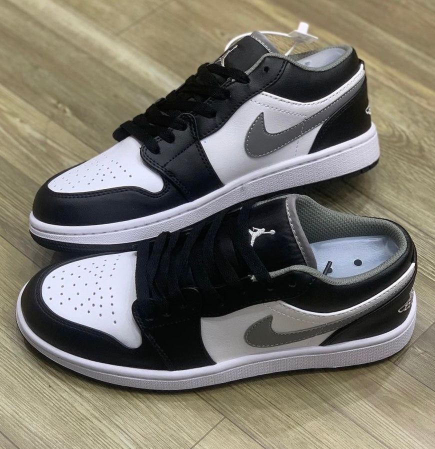 Tênis Air Jordan 1 Low 'Black White Grey'