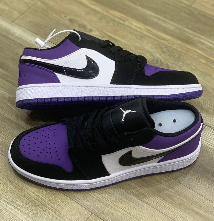 Tênis Air Jordan 1 Low 'Court Purple'