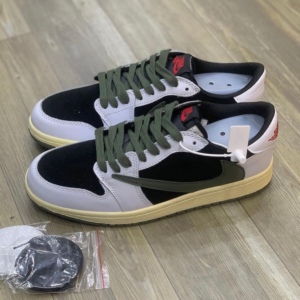 Tênis Air Jordan 1 Low Travis Scott 'Olive'
