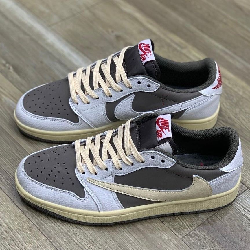 Tênis Air Jordan 1 Low Travis Scott 'Reverse Mocha'
