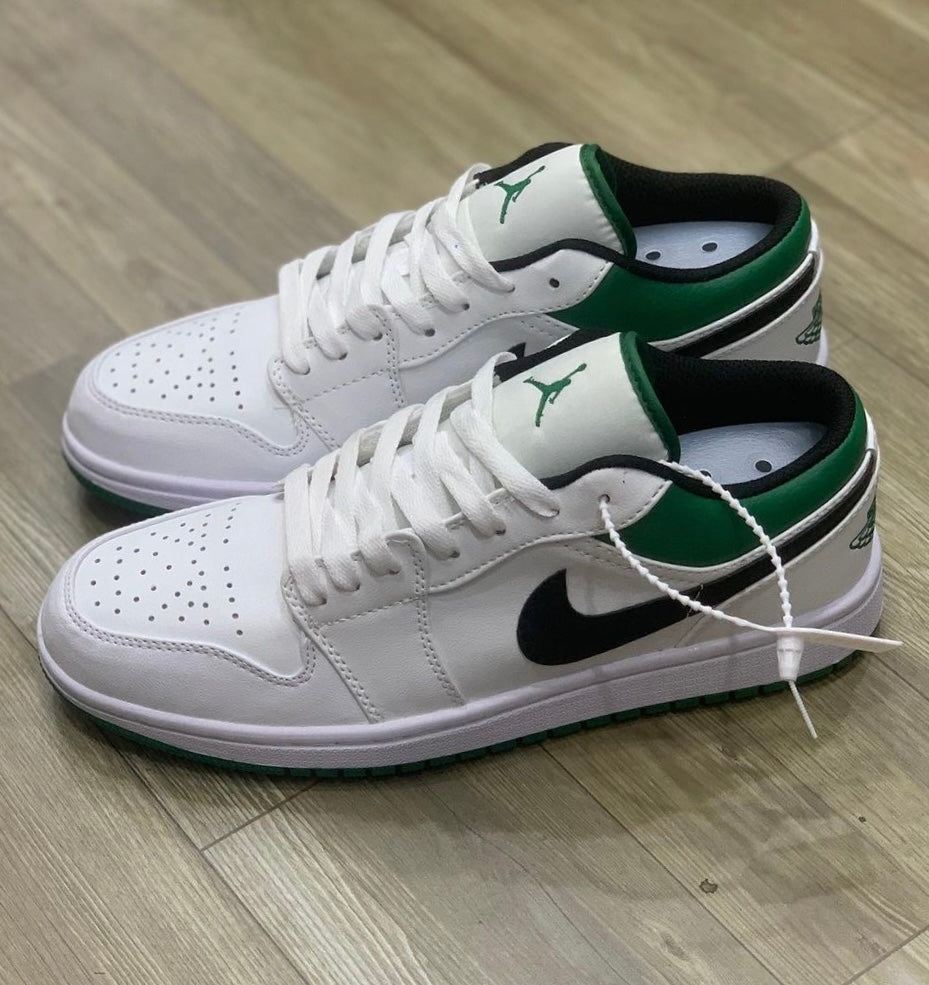 Tênis Air Jordan 1 Low 'White Lucky Green'