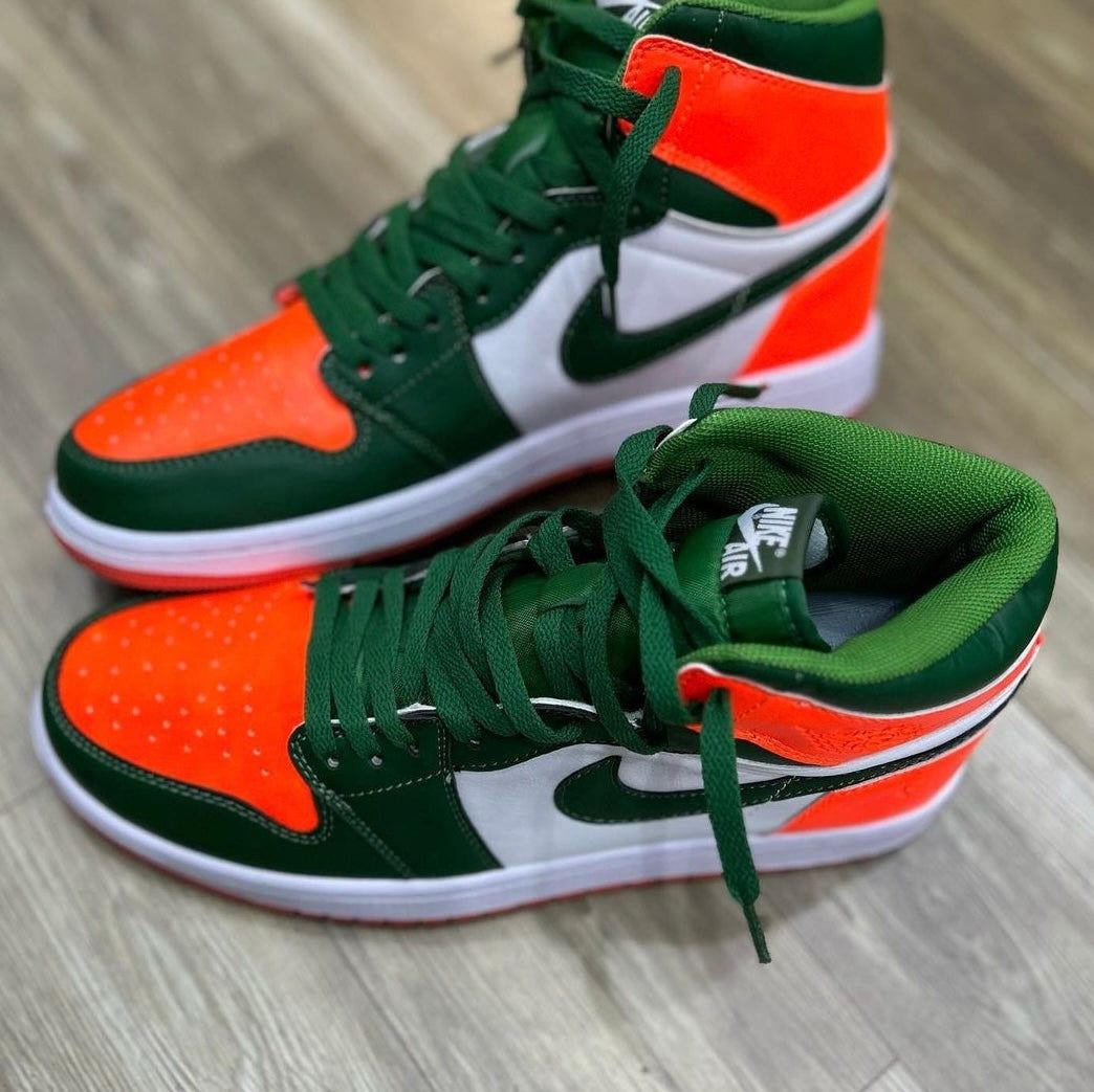 Tênis Jordan 1 Retrô High 'Vela SoleFly Art Basel'