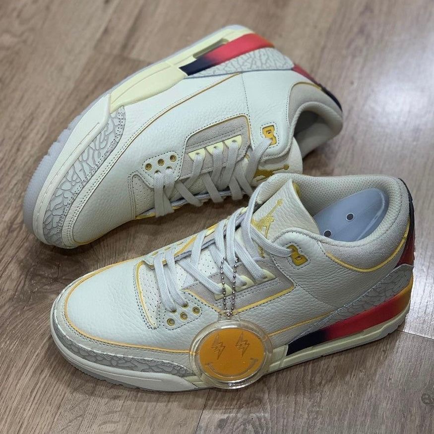 Tênis Air Jordan 3 Retrô 'J Balvin Medellín Sunset'