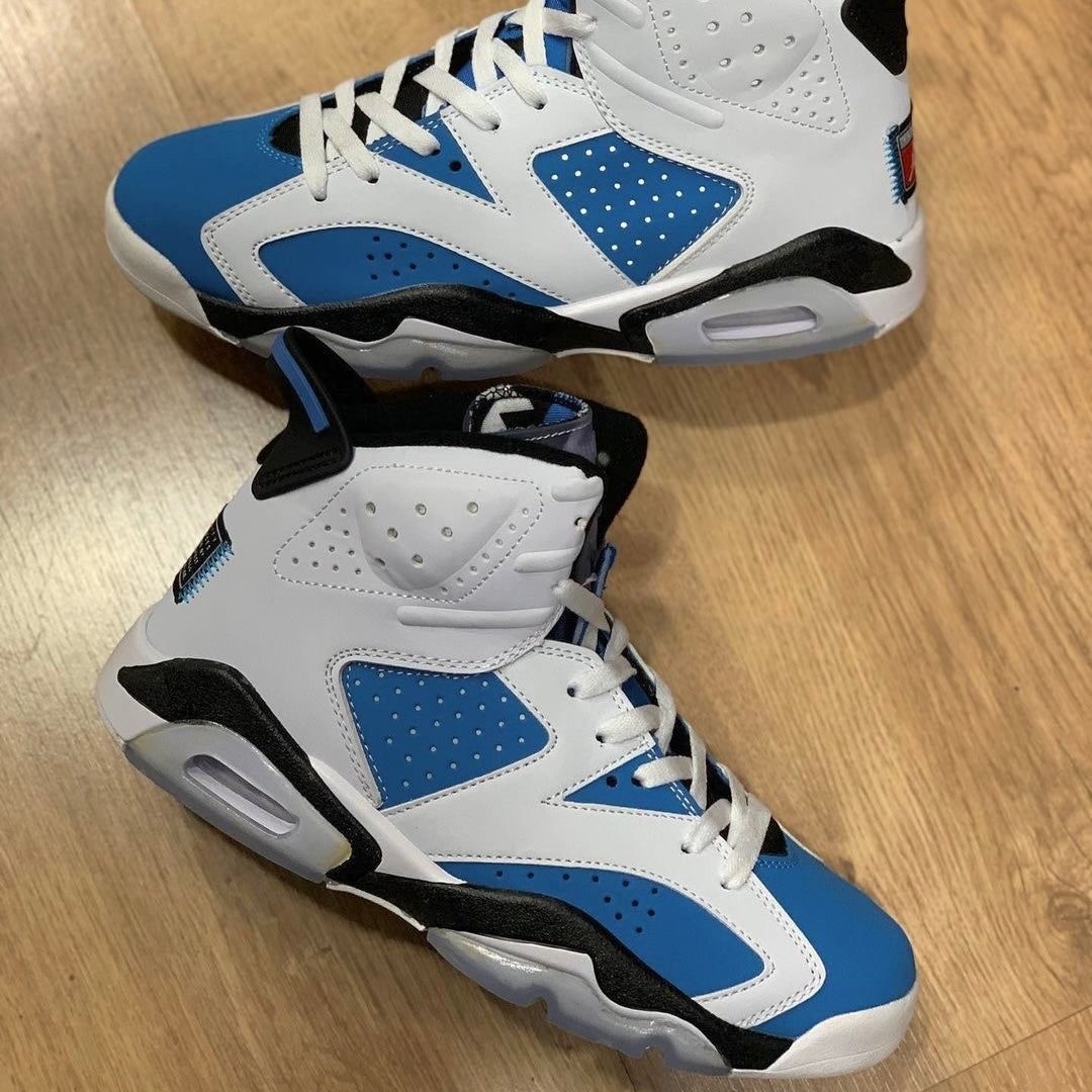 Tênis Jordan 6 Retrô 'UNC White'
