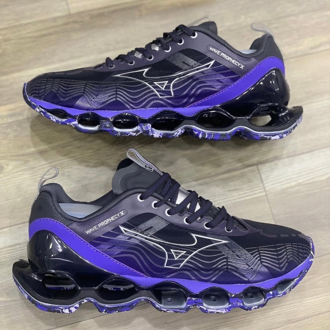 Tênis Mizuno Wave Prophecy X 'Black Purple'