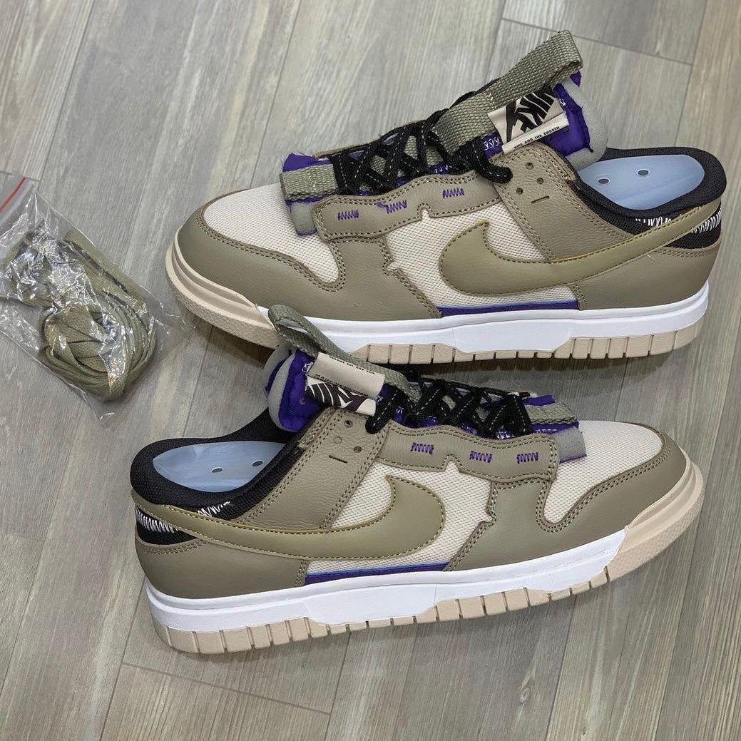 Tênis Nike Air Dunk Low Jumbo 'Mushroom'