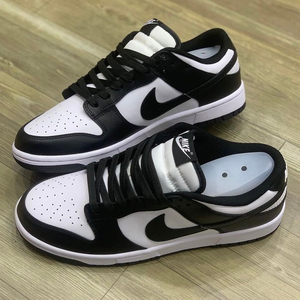 Tênis Nike Dunk Low 'Black White' Panda