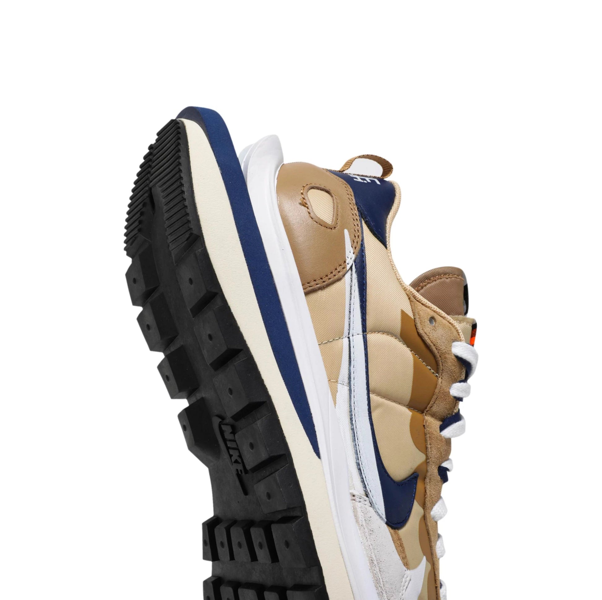 Tênis Masculino Sacai x VaporWaffle 'Sesame Blue Void'