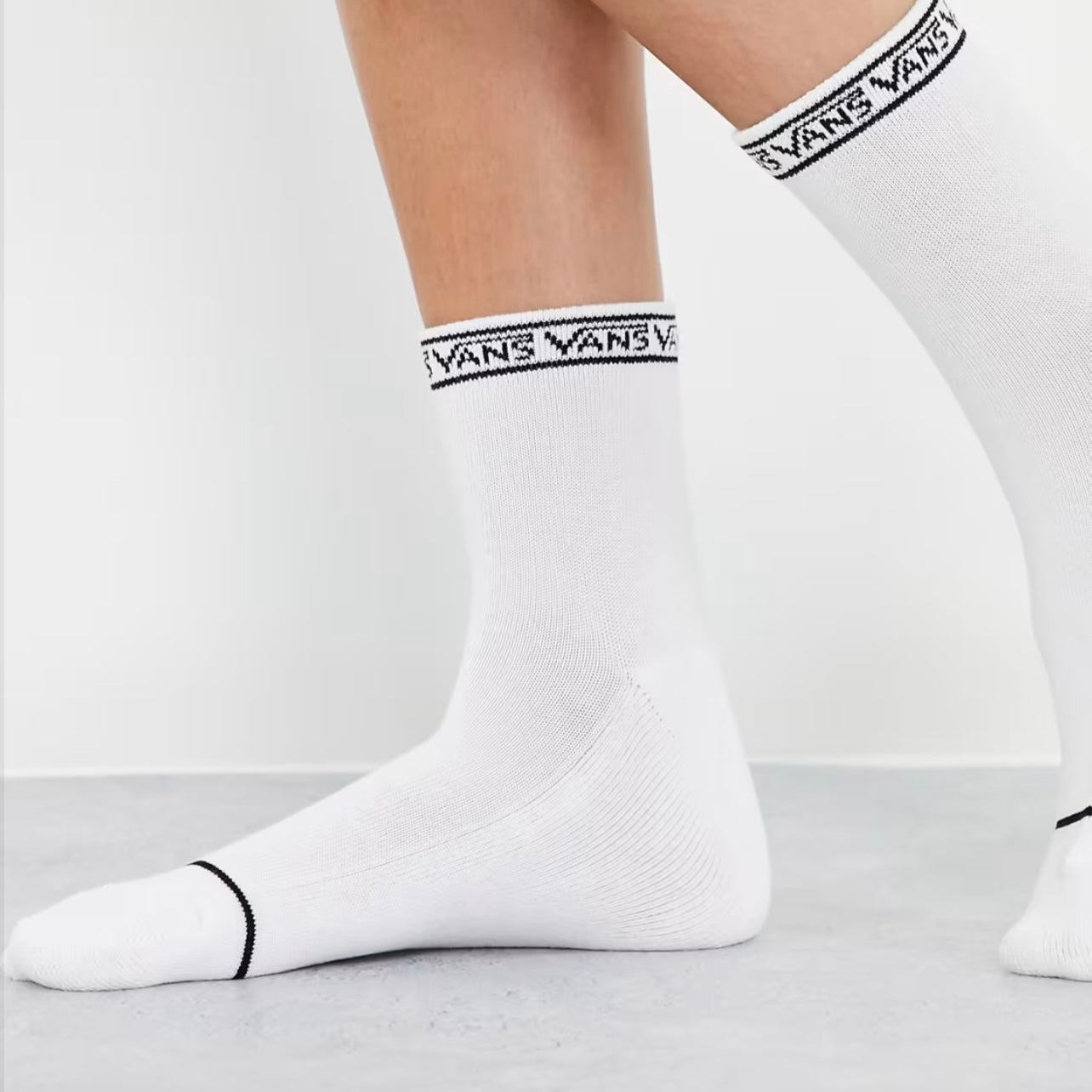 Meia Vans Low Tide White