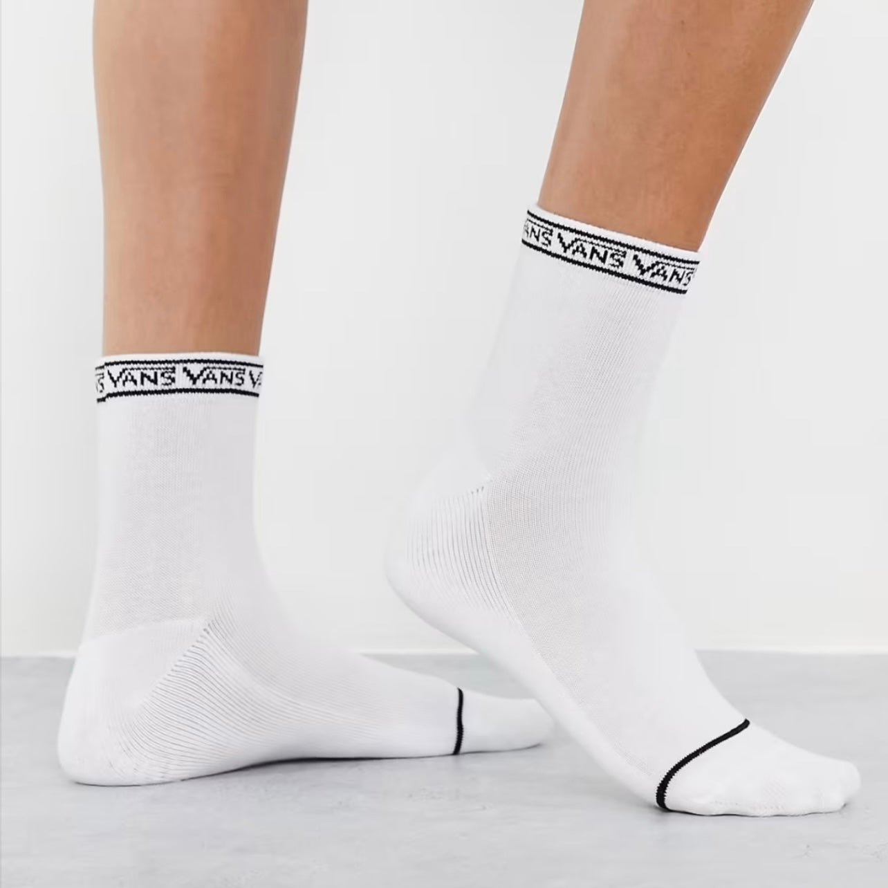 Meia Vans Low Tide White