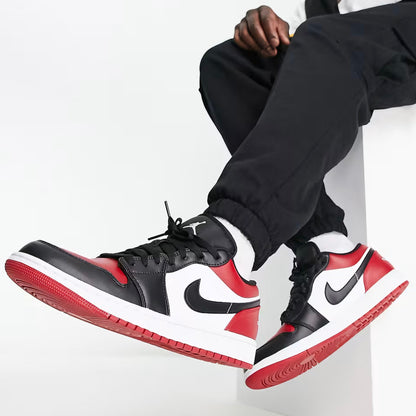 Tênis Nike Air Jordan 1 Low 'Bred Toe'