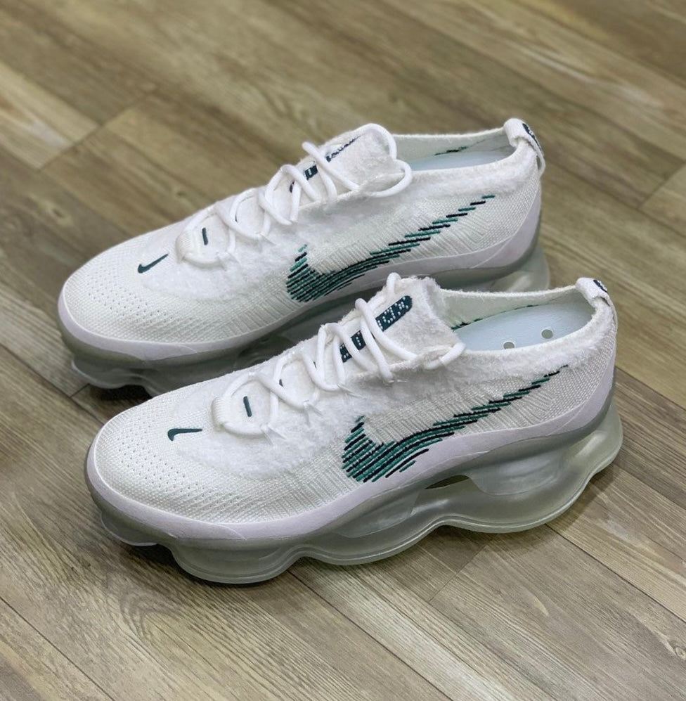 Tênis Air Max Scorpion Flyknit 'White Clear Emerald'