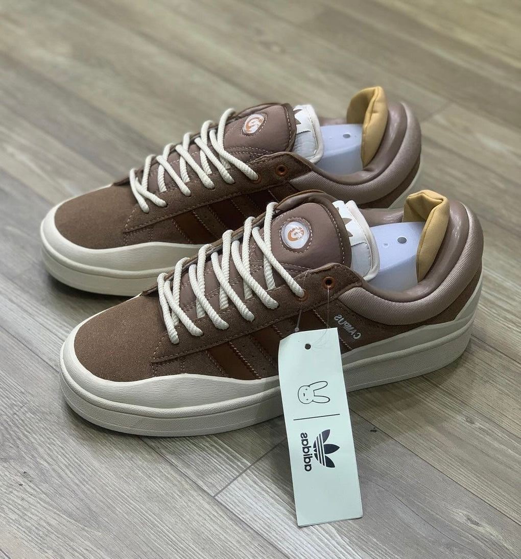 Tênis Bad Bunny x Campus 'Deep Brown'