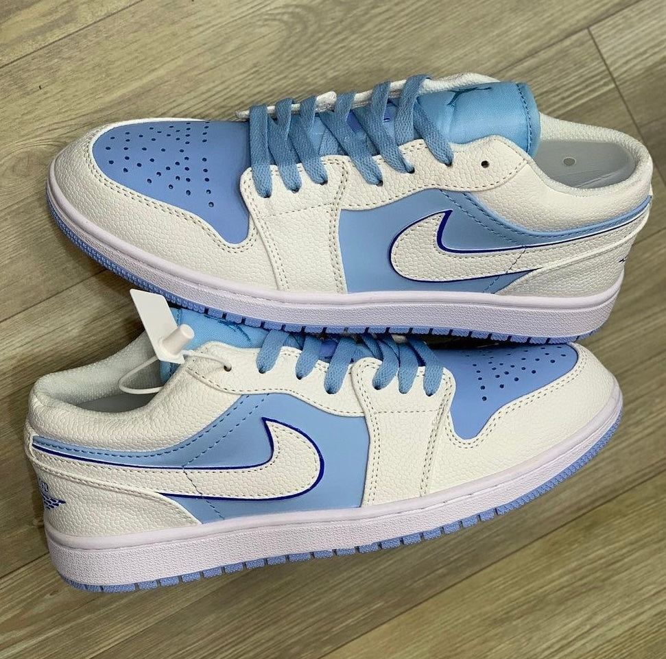 Tênis Air Jordan 1 Low 'Reverse Ice Blue'