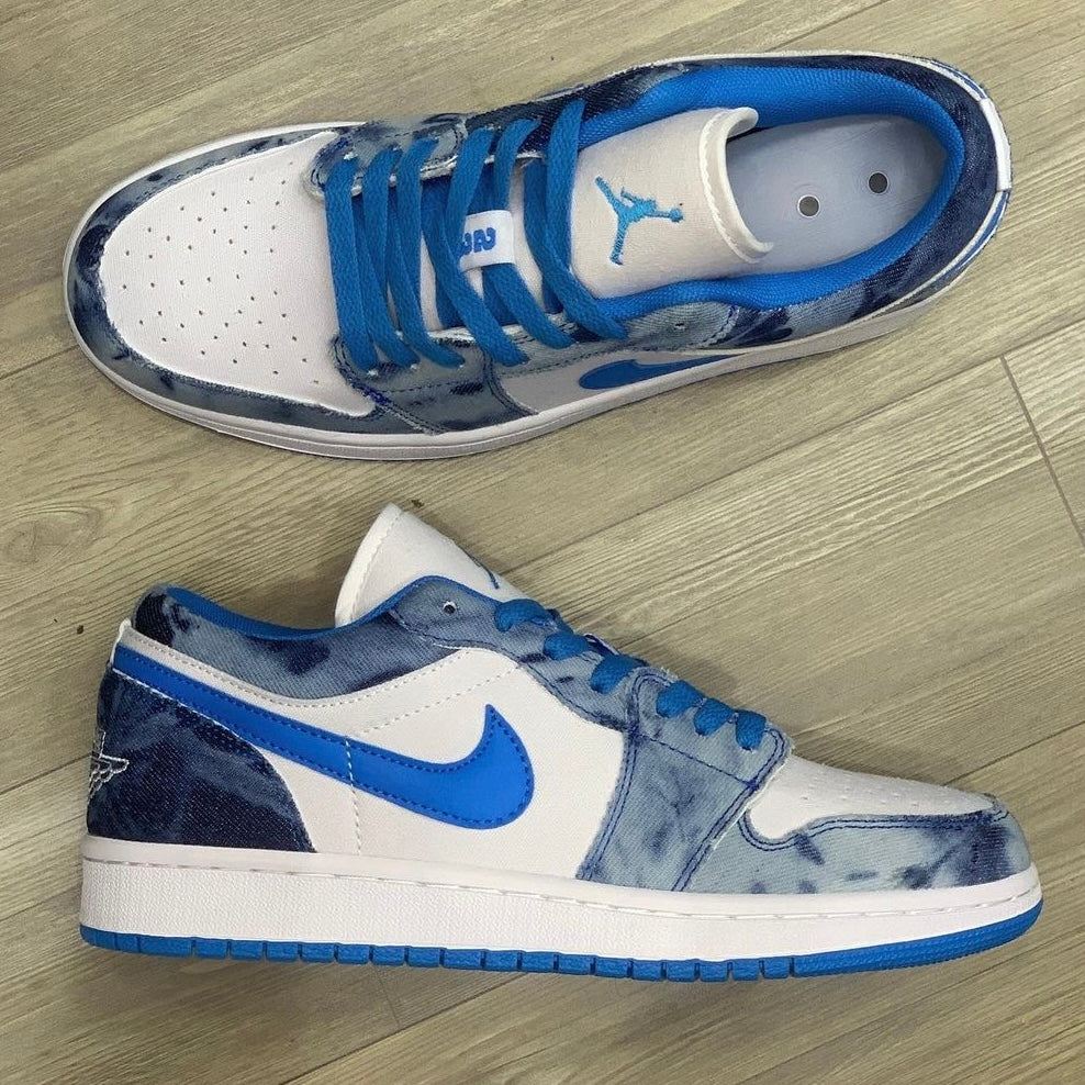 Tênis Air Jordan 1 Low 'Washed Denim'