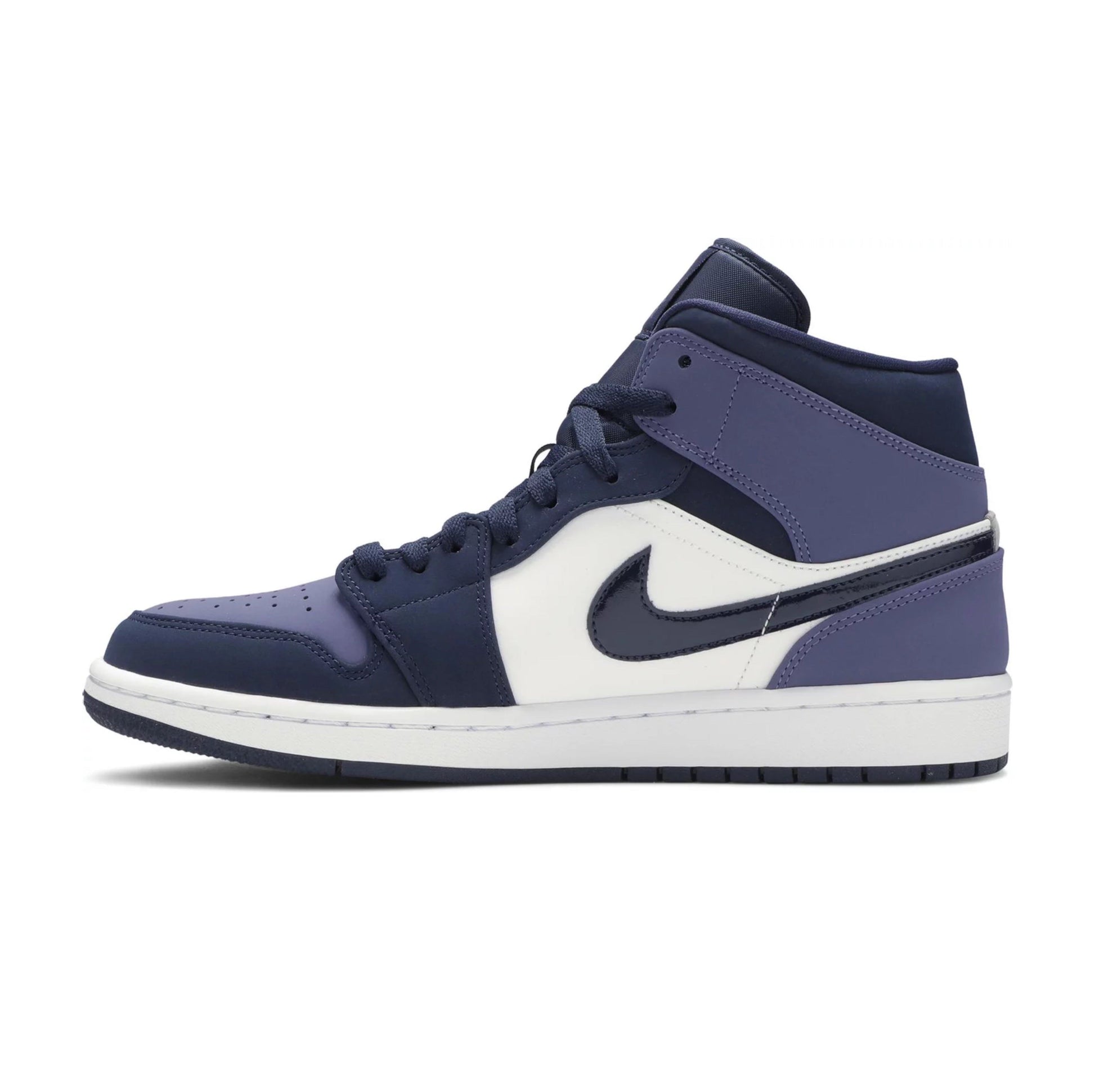 Tênis Nike Jordan 1 Mid 'Obsidian Sanded Purple'