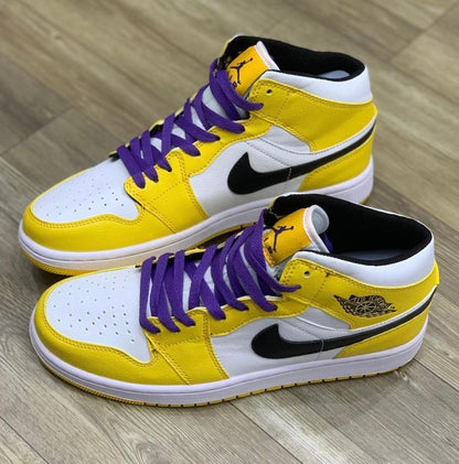 Tênis Jordan 1 Mid SE 'Lakers'