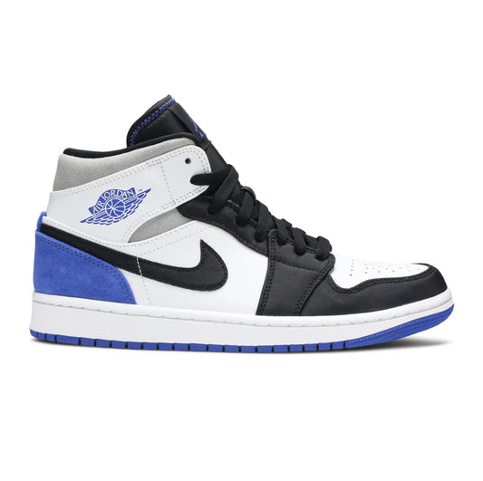 Tênis Nike Air Jordan 1 Mid SE 'Royal Black Toe'