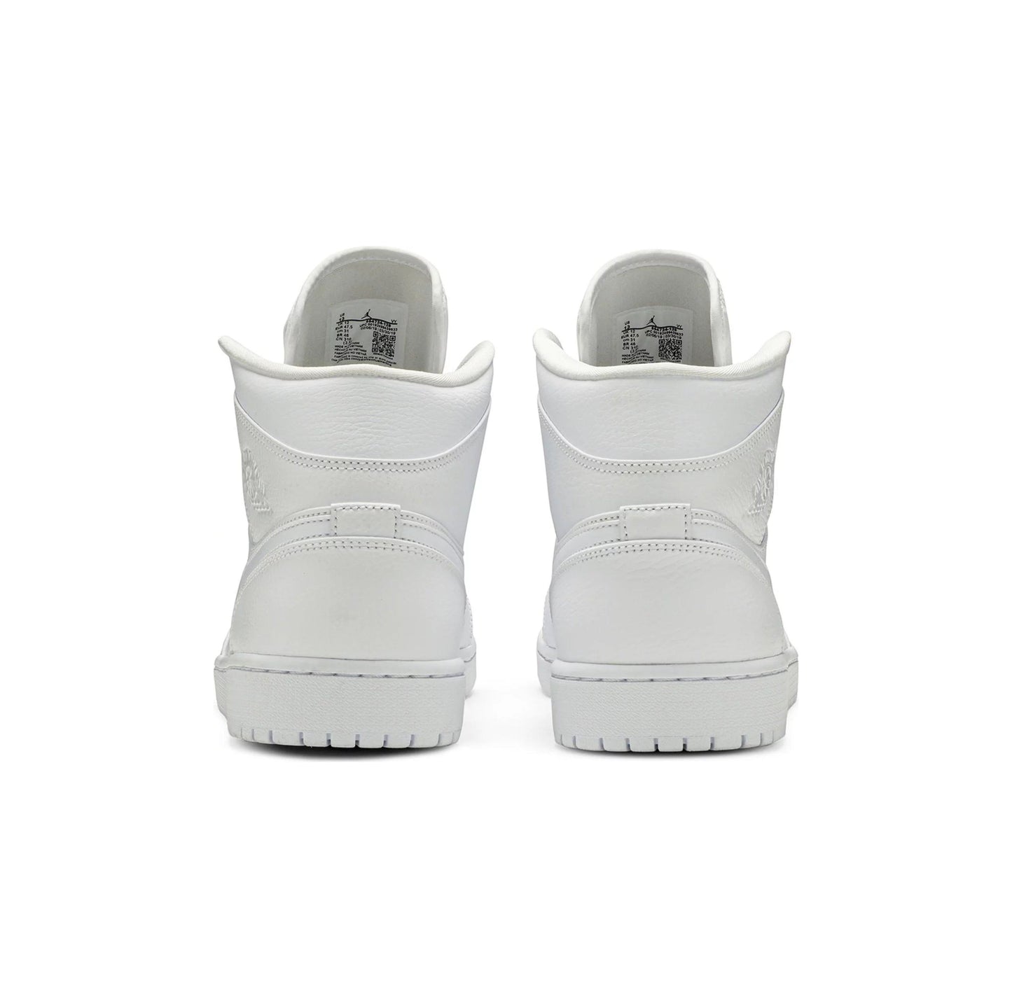Tênis Jordan 1 Mid 'Triple White'
