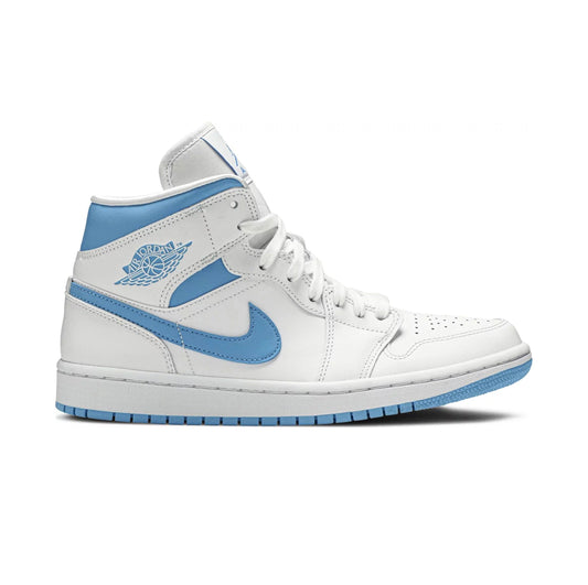 Tênis Nike Air Jordan 1 Mid 'UNC'