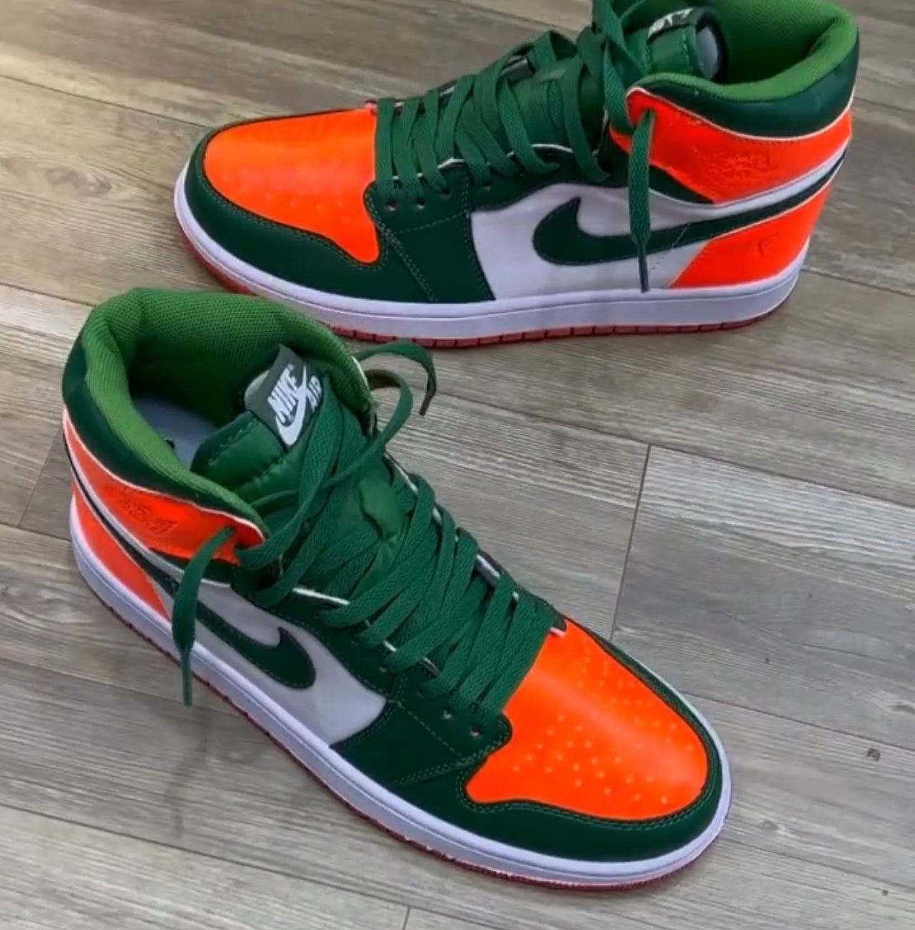 Tênis Jordan 1 Retrô High 'Vela SoleFly Art Basel'