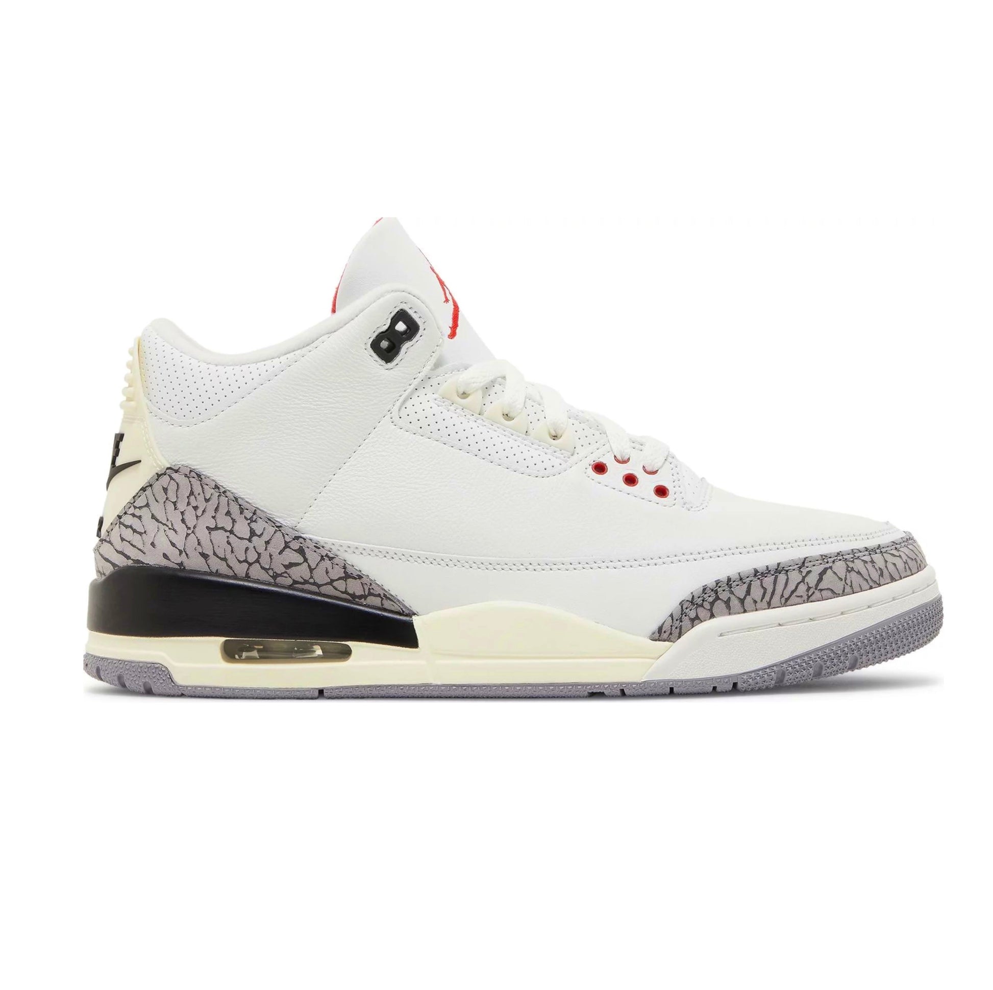 Tênis Nike Air Jordan 3 Retrô 'White Cement Reimagined'