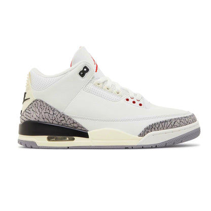 Tênis Nike Air Jordan 3 Retrô 'White Cement Reimagined'