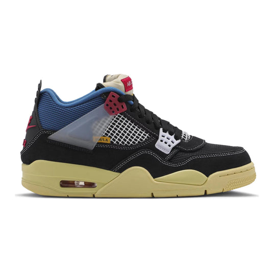 Tênis Nike Air Jordan 4 Retrô Union LA 'Off Noir'