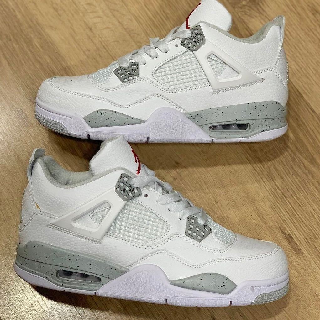 Tênis Jordan 4 Retrô 'White Oreo'