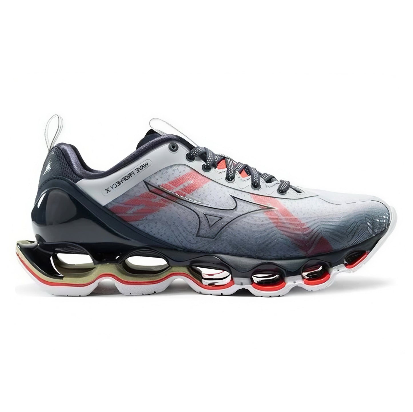 Tênis Mizuno Wave Prophecy X 'Grey/Red'