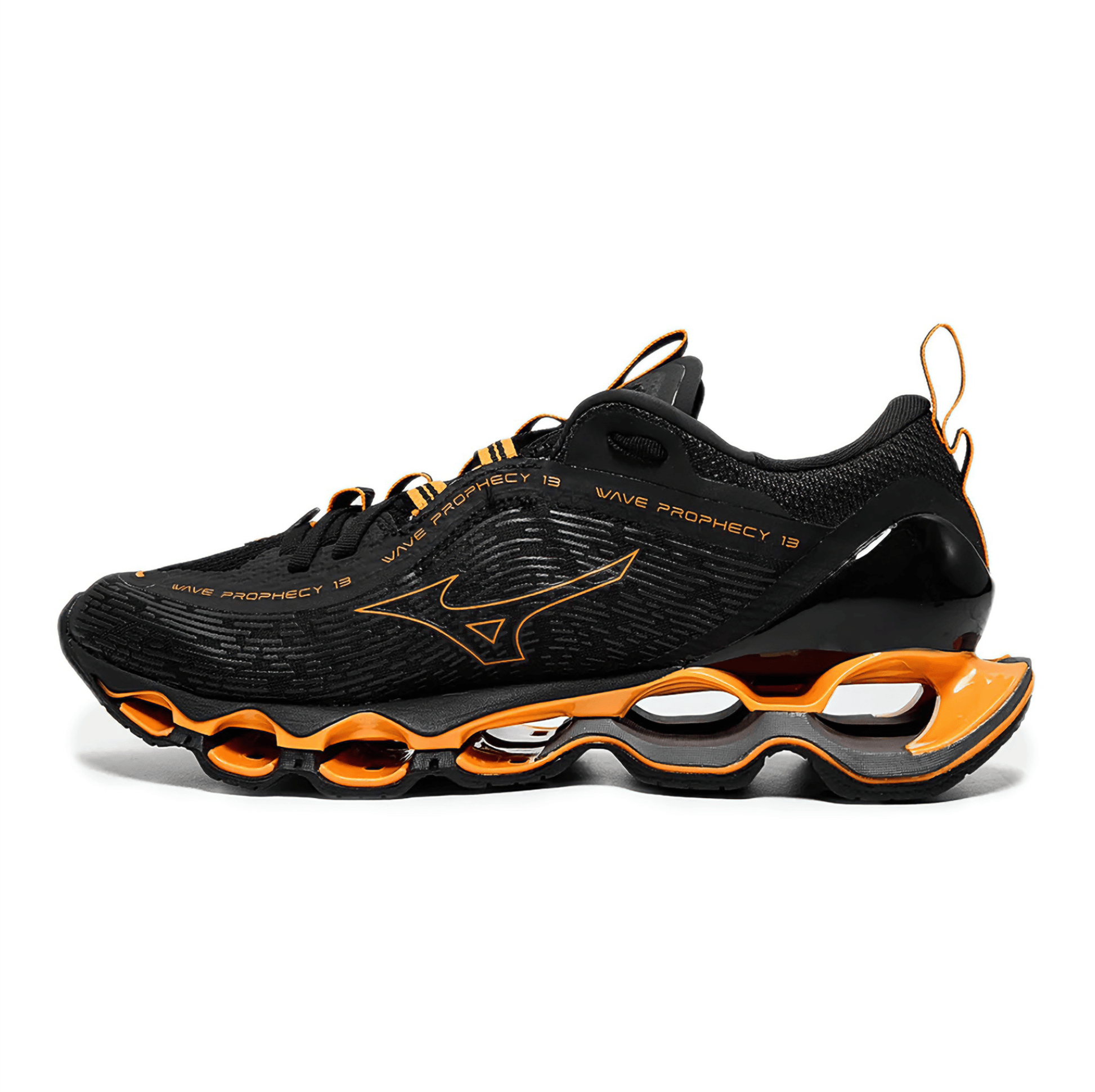 Tênis Mizuno Wave Prophecy 13 'Black/Orange'