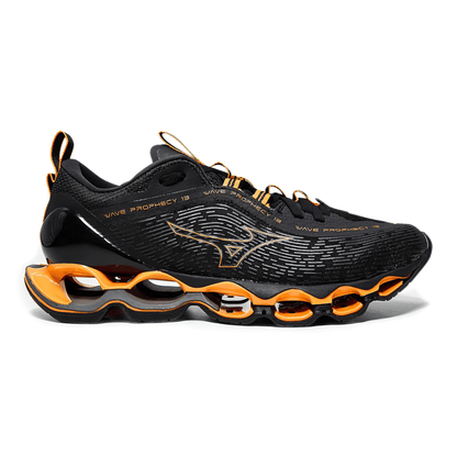 Tênis Mizuno Wave Prophecy XIII 'Black/Orange'