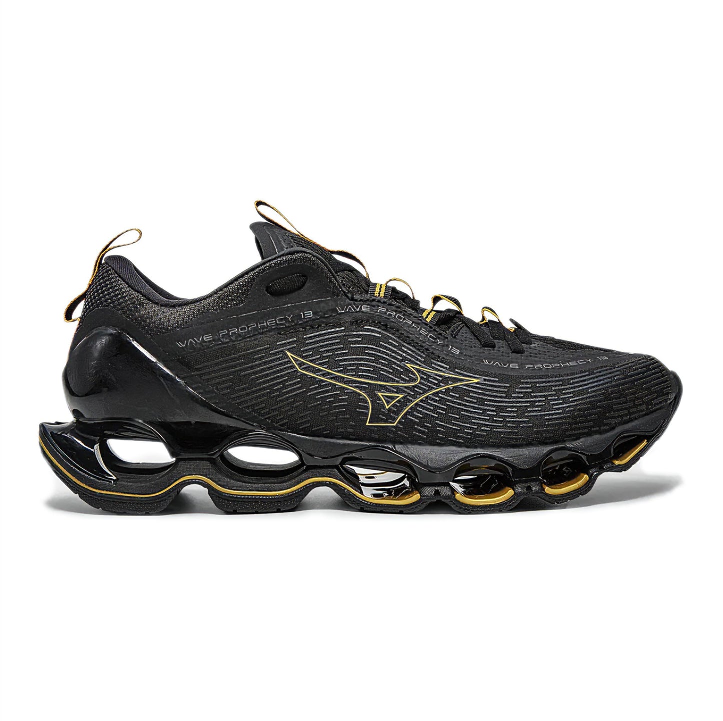 Tênis Mizuno Wave Prophecy 13 'Black/Yellow'