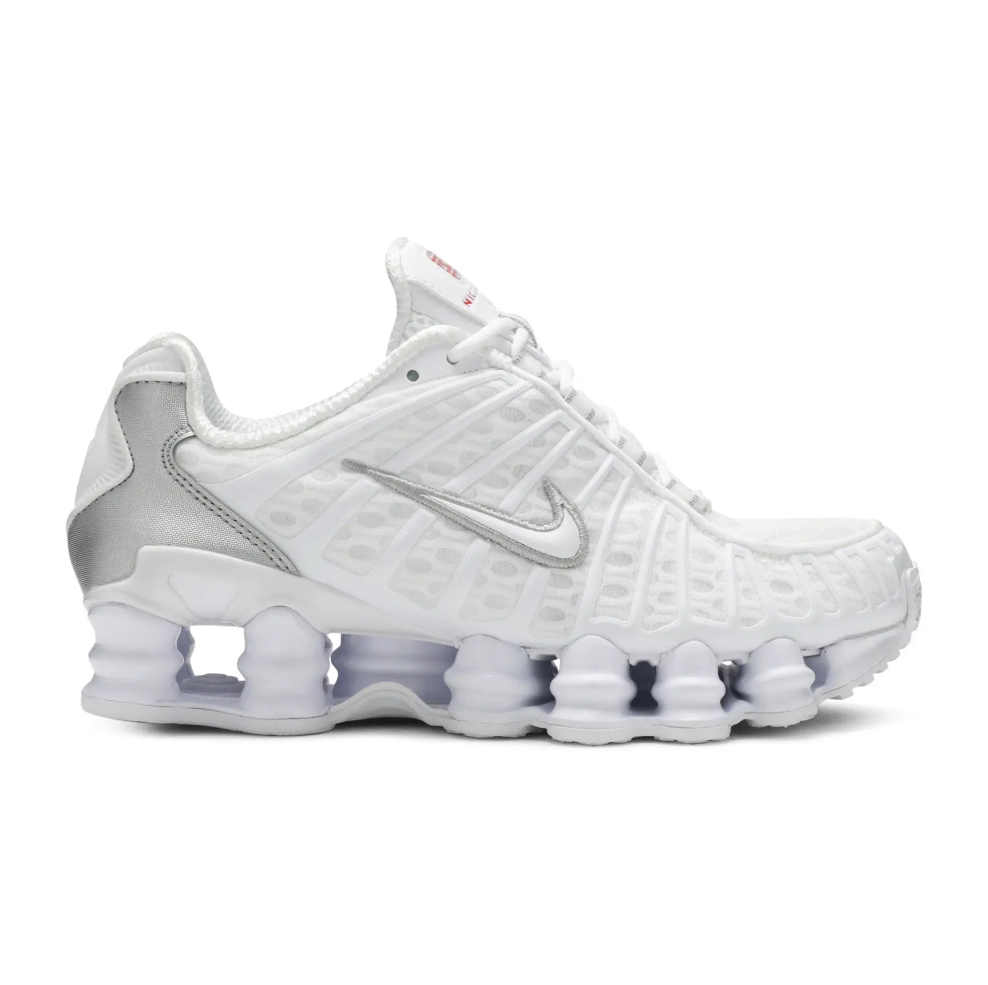 Tênis Shox TL 12 Molas 'White Metallic Silver'