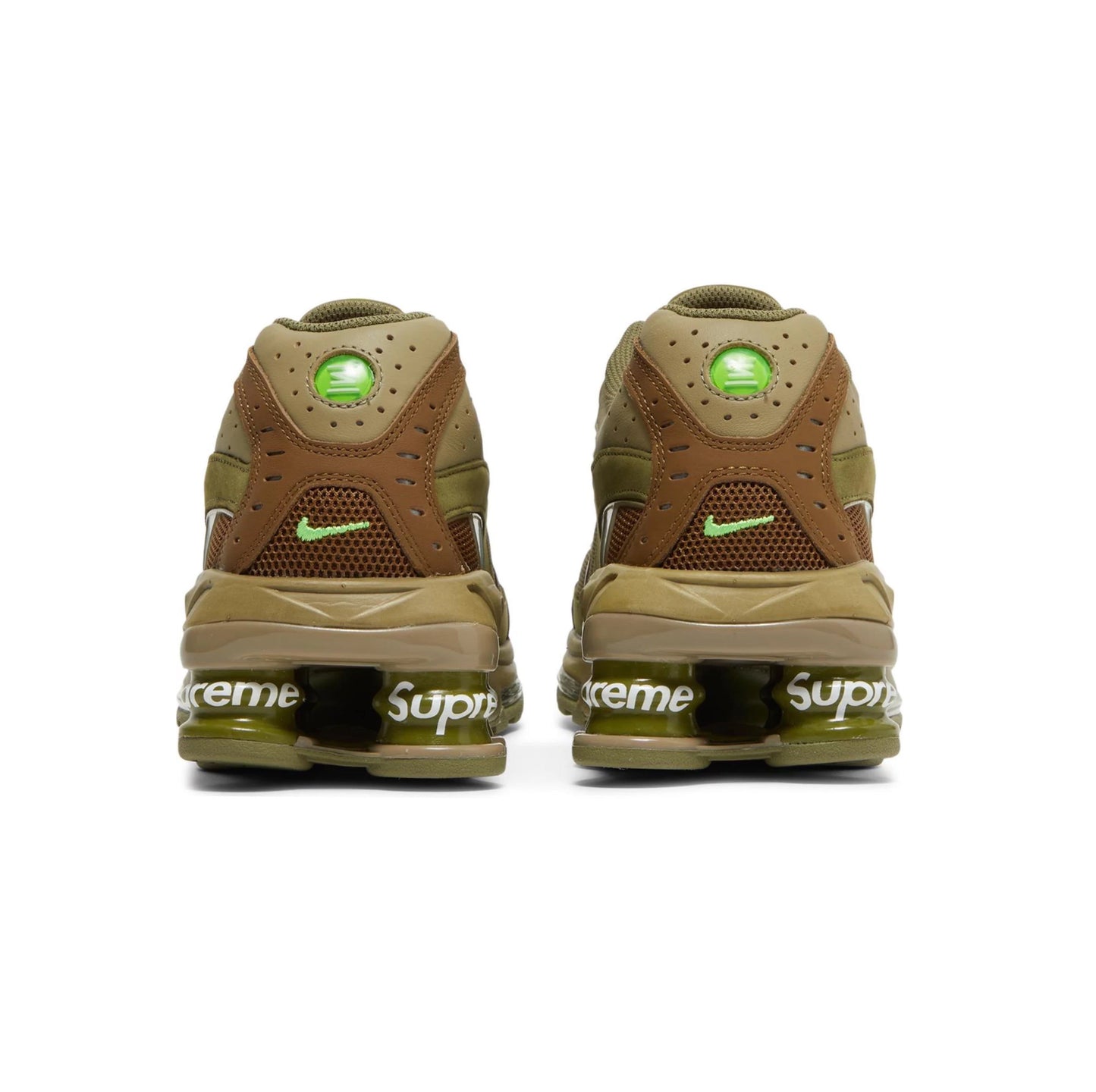 Tênis Supreme x Shox Ride 2 'Neutral Olive'