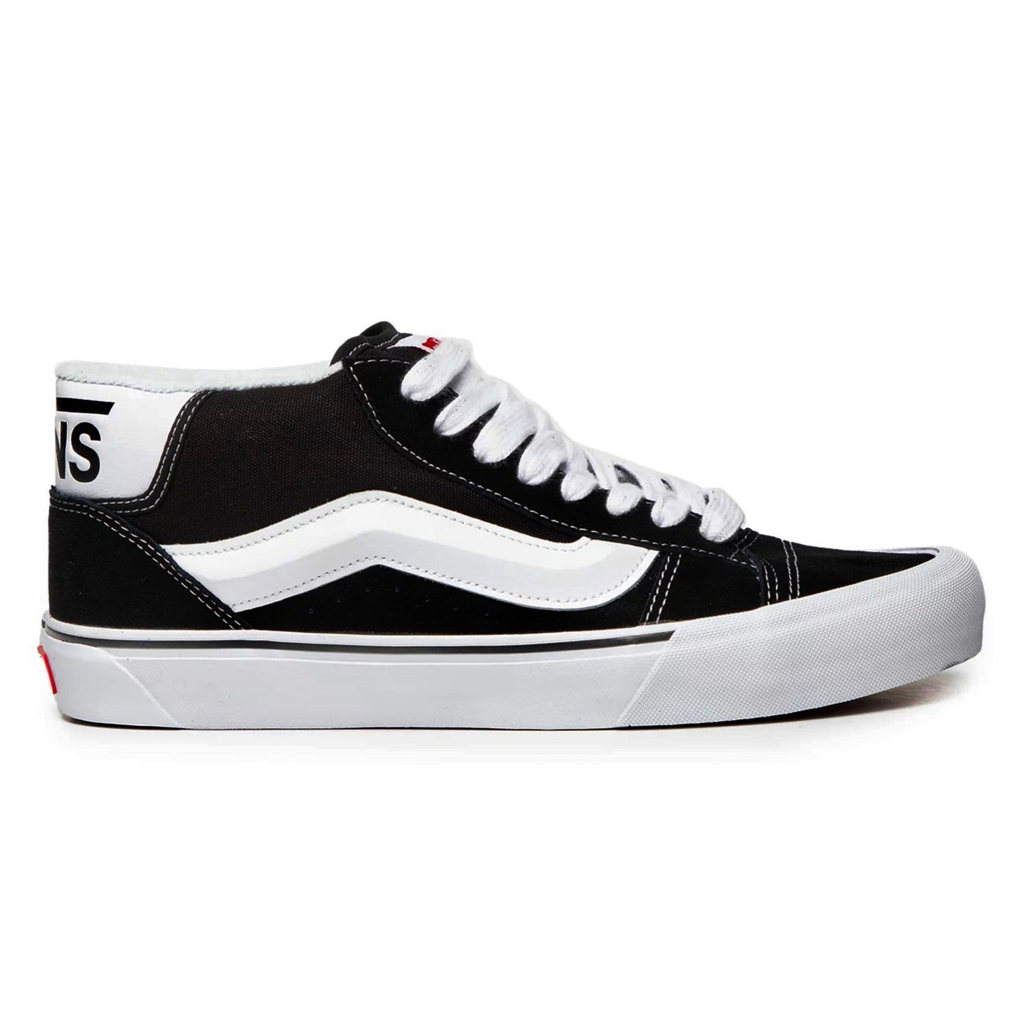 Tênis Vans Knu Skool Mid Black White&nbsp;