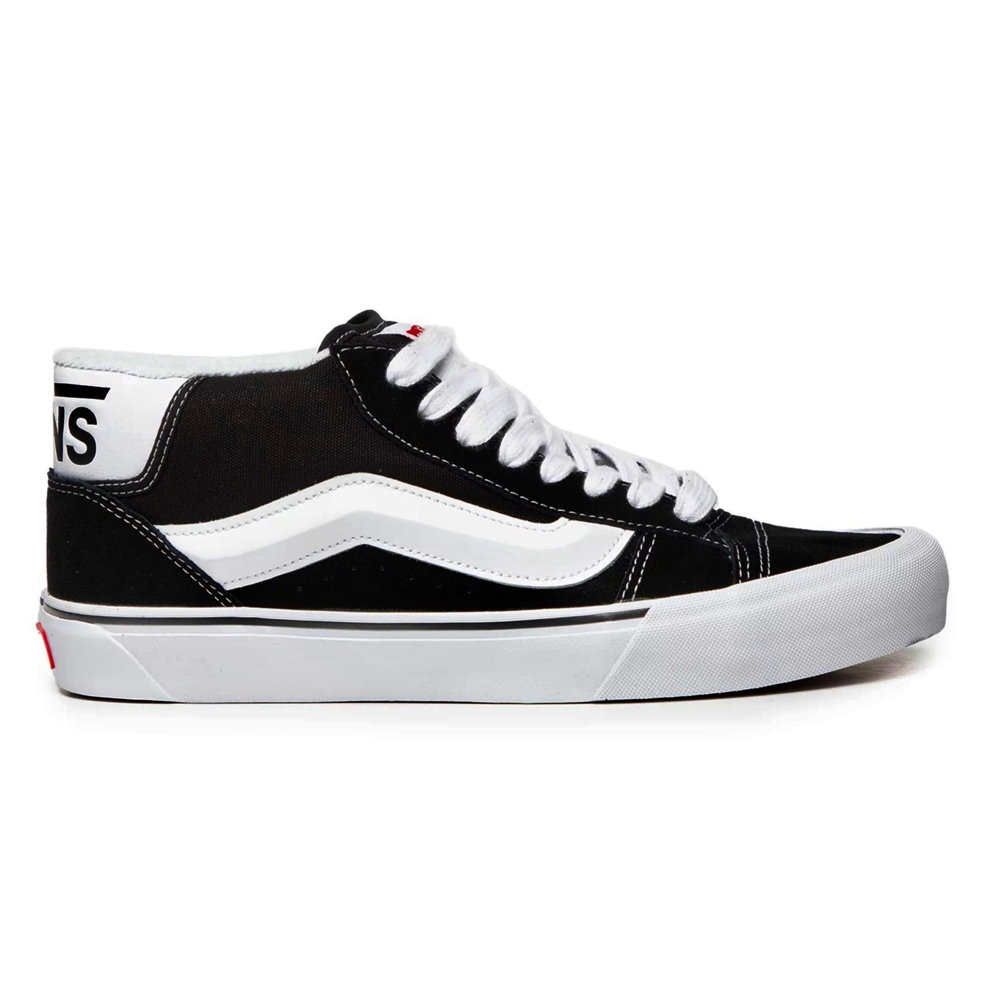 Tênis Vans Knu Skool Mid Black White&nbsp;